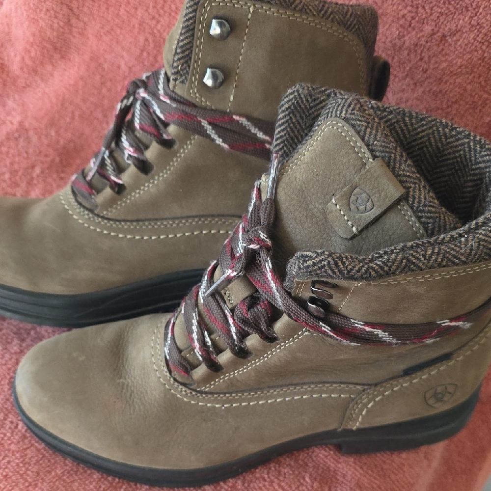 Ariat Harper Suede And Leather Boots Size 8